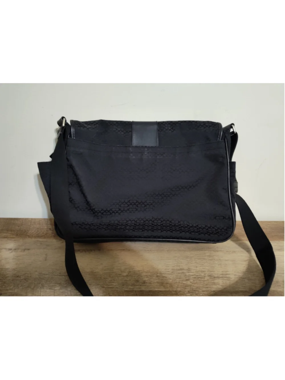 Unisex Coach Messenger Bag One Size Black